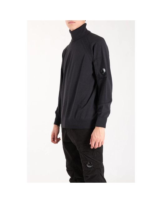 C P Company Black Turtlenecks for men
