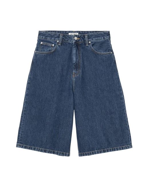 Carhartt Blue Denim Shorts