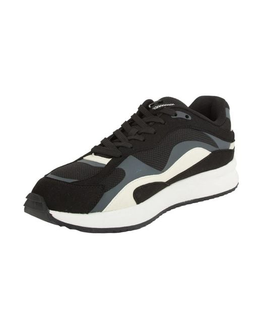 ARMANI EXCHANGE Black Sneakers for men