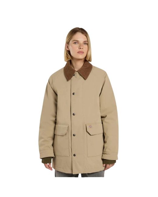 Dickies Natural Single-Breasted Coats