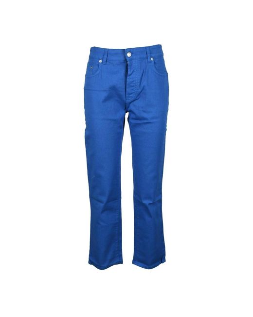 Department 5 Straight Jeans in het Blue