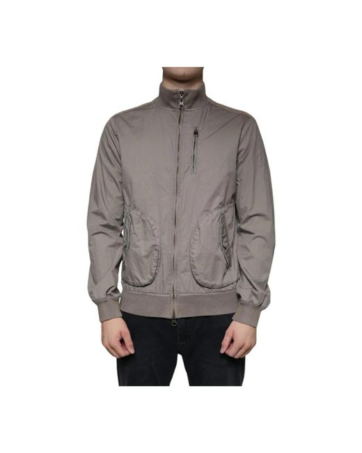 Armani Jeans Bomber Jackets in het Gray voor heren
