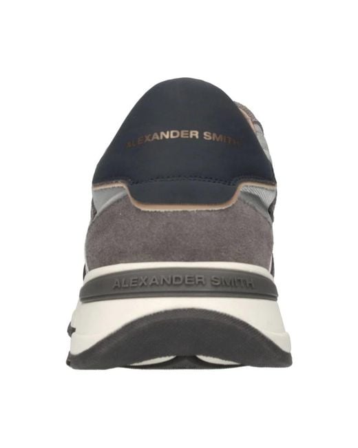 Alexander Smith Blue Sneakers for men