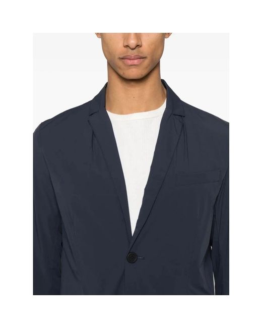 Herno Jassen ,Blauw ,Light Matt Blazer in het Blue voor heren