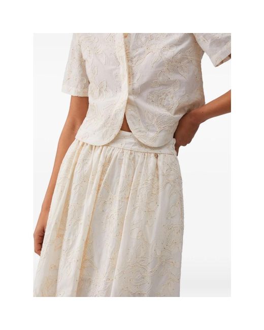 Liu Jo White Midi Skirts