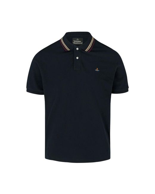 Vivienne Westwood Blue Polo Shirts for men
