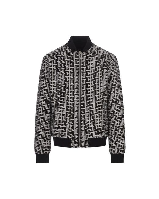 Bomber Jackets Balmain de hombre de color Black
