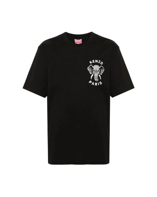 KENZO Black T-Shirts for men