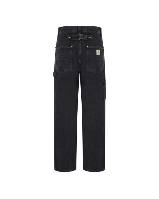 Carhartt Black Loose Fit Jeans for men