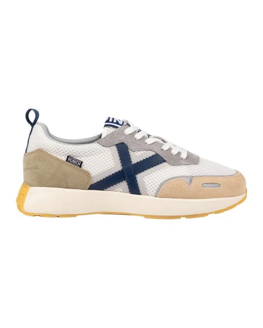 Munich Schoenen ,Veelkleurig ,Leer Xemine 97 in het Blue voor heren