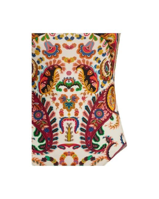 Etro Red Neutrals Beachwear