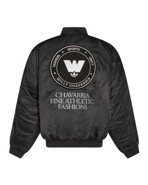 Training Jackets Adidas de hombre de color Black