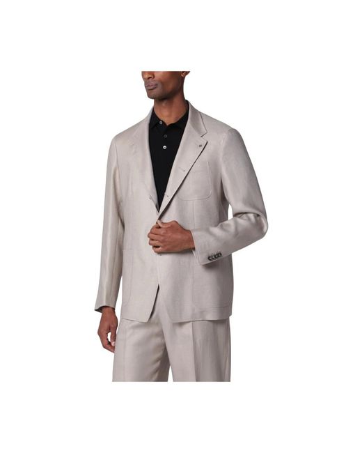 Tagliatore Brown Blazers for men