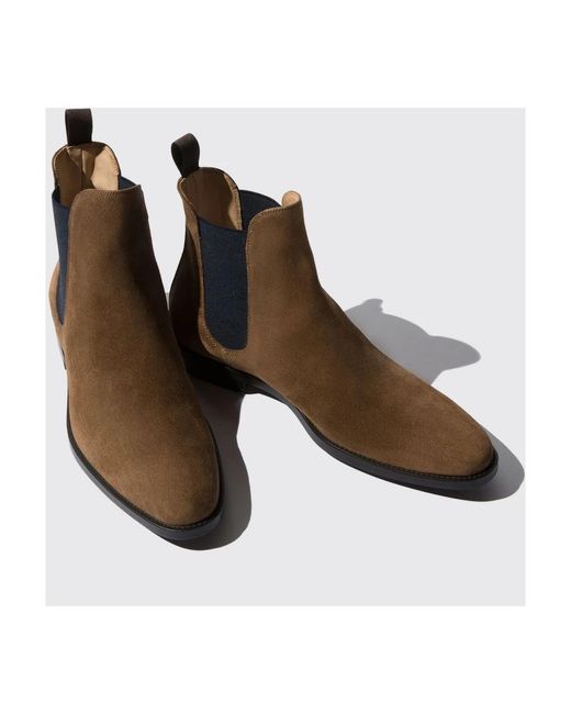 Scarosso Brown Giacomo Boots for men