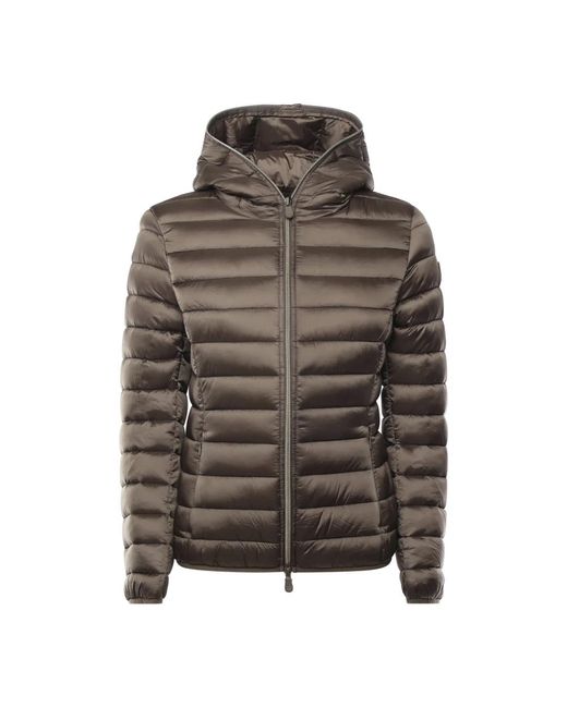 Save The Duck Alexis Puffer Jacket in het Gray