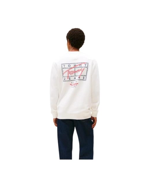 Tommy Hilfiger White Sweatshirts for men