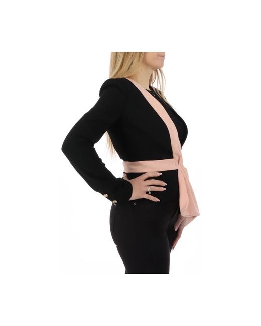 Elisabetta Franchi Black Blazers