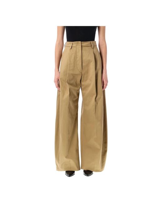 Thelatest Natural Wide Trousers