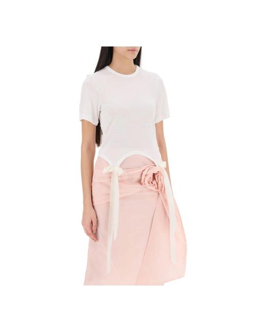 Simone Rocha White T-Shirts