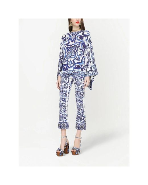 Blouses & shirts > blouses Dolce & Gabbana en coloris Blue