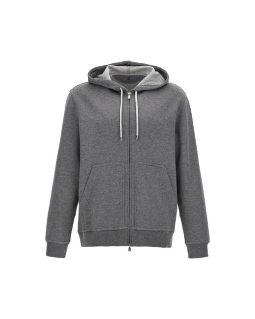 Zip-Throughs Brunello Cucinelli de hombre de color Gray