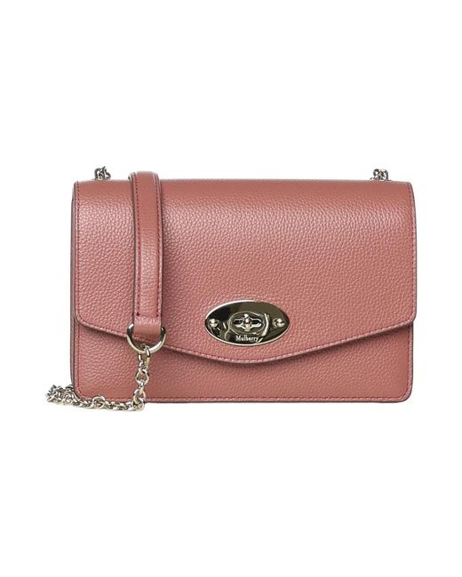Mulberry Pink Shoulder Bags