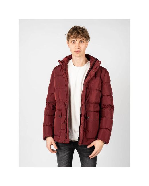 Geox Jas Hilstone Mannen Rood in het Red voor heren