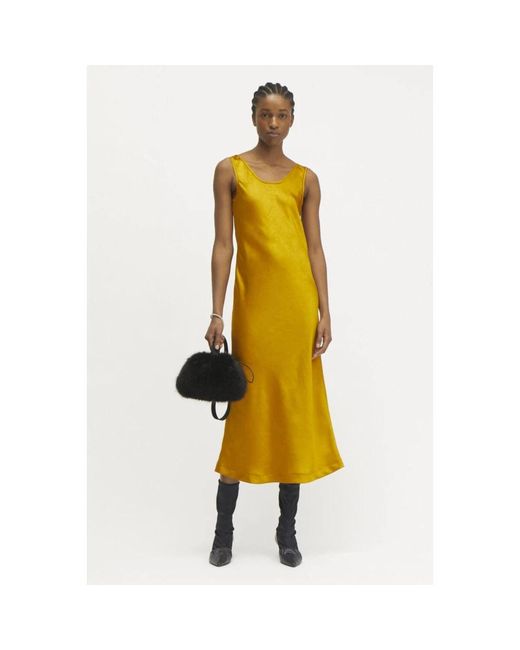 Rodebjer Yellow Midi Dresses