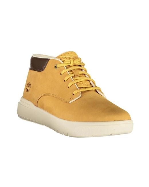 Timberland Lace-Up Boots in het Yellow voor heren