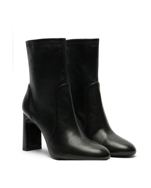 Stuart Weitzman Black Heeled Boots