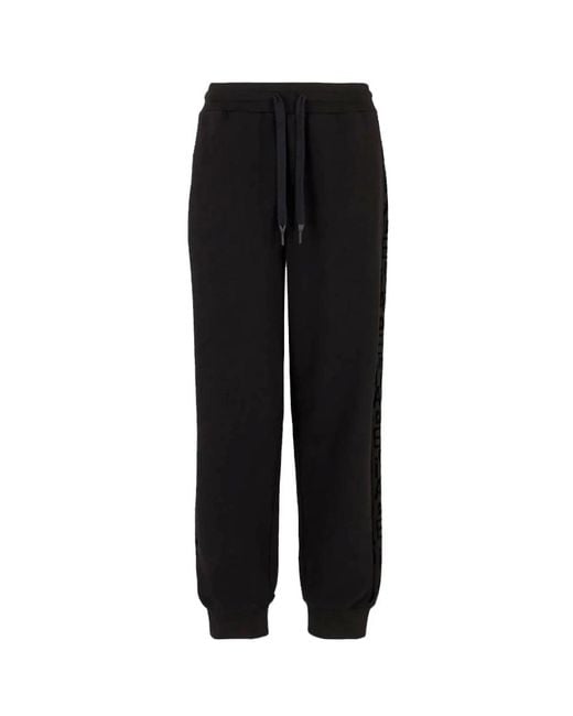 EA7 Pantalone Regular Fit in het Black