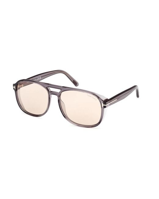 Tom Ford Metallic Sunglasses for men