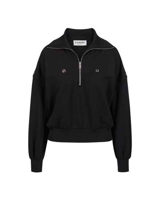 Sweatshirts Iceberg de color Black