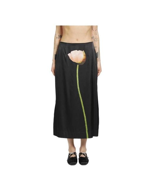 Simone Rocha Black Midi Skirts