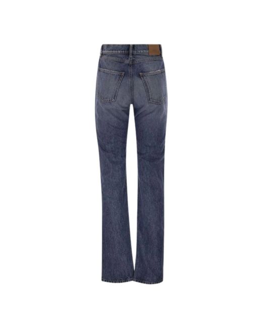 Sportmax Blue Boot-Cut Jeans