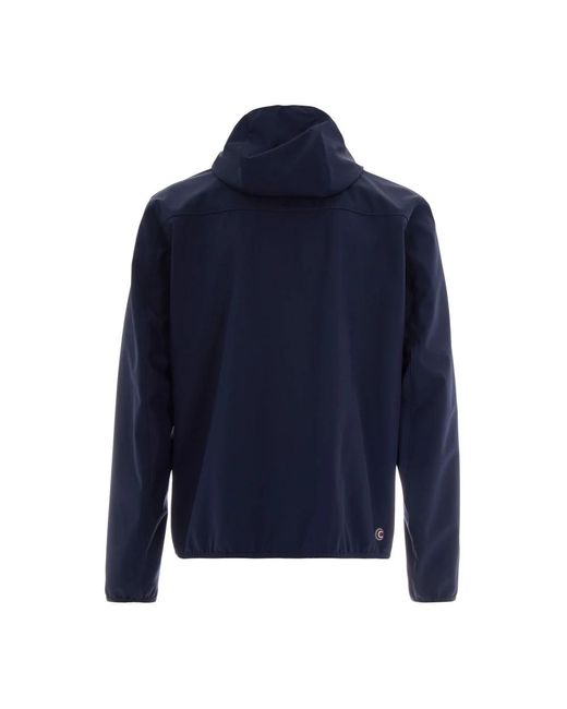 Colmar Softshell Jas Met Capuchon in het Blue voor heren