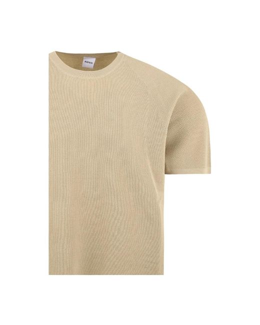 Aspesi Natural Round-Neck Knitwear for men