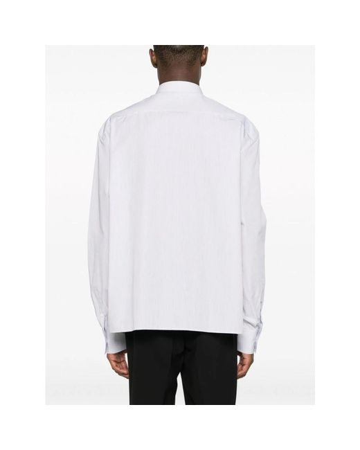 Lanvin White Formal Shirts for men