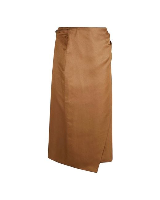 Max Mara Brown Midi Skirts
