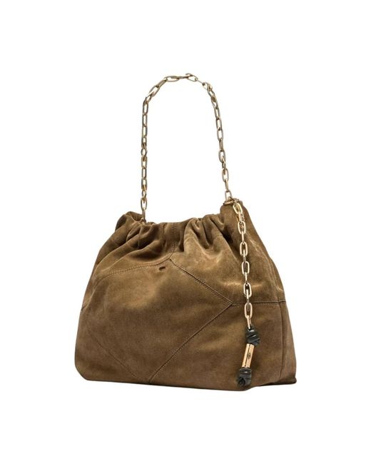 Ba&sh June Tote in het Brown