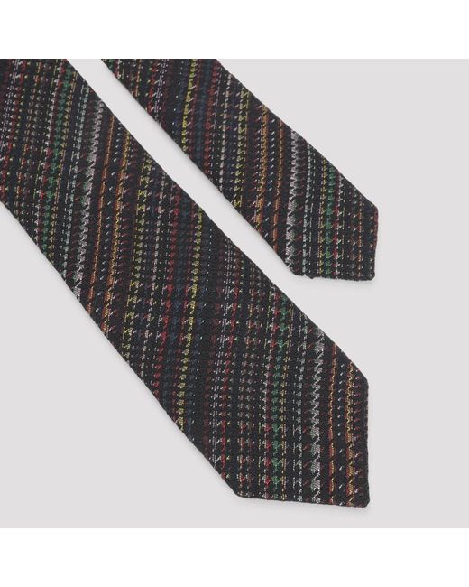 Ties di Paul Smith in Black da Uomo