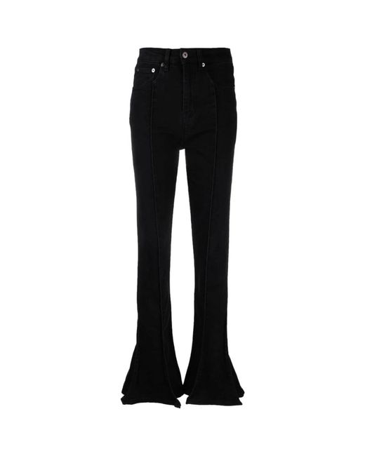 Y. Project Black Flared Jeans