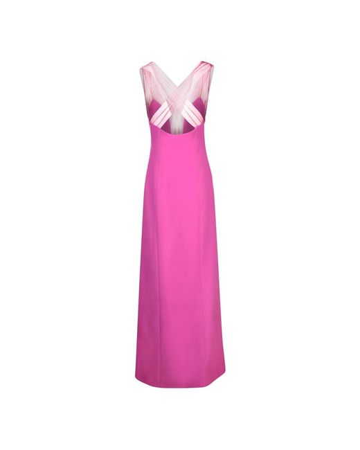 Genny Pink Maxi Dresses