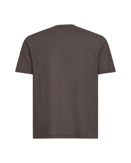 Herno Gray T-Shirts for men