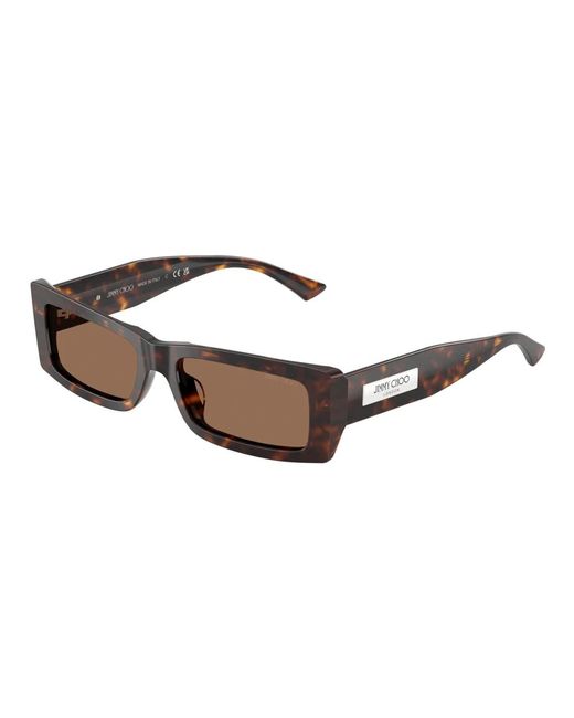 Sunglasses di Jimmy Choo in Brown