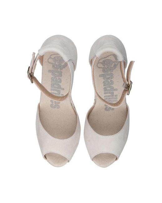 Espadrilles Gray Wedges