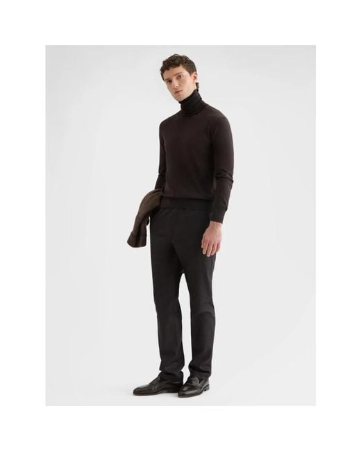 Agnona Brown Turtlenecks for men