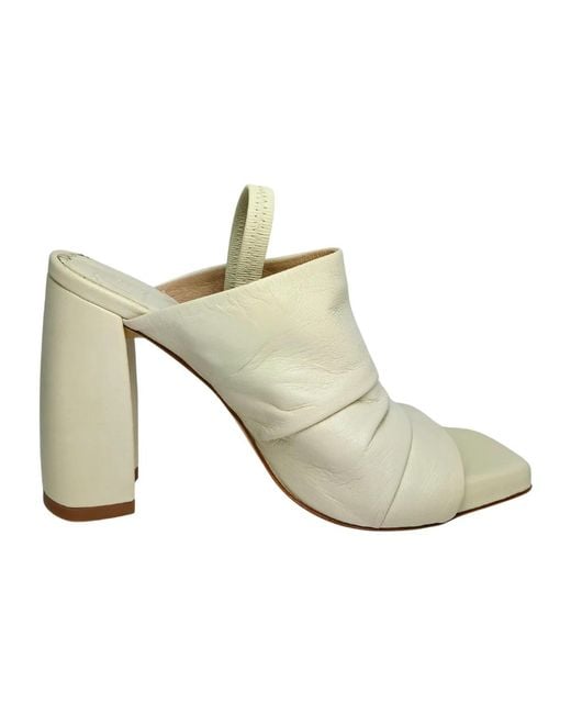 Ixos Metallic High Heel Sandals