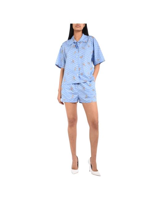 Casual Shorts MSGM de color Blue