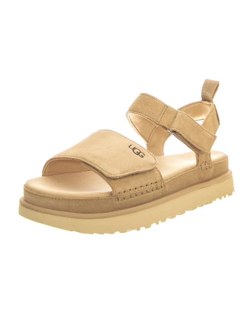 Ugg Metallic Flache Sandalen